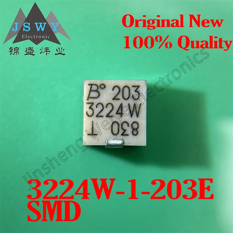 (10/50PCS) 3224W-1-203E SMD Trimmer Potentiometer Brand new, original stock, fast shipping
(10/50PCS) 3224W-1-203E SMD Trimmer Potentiometer Brand new, original stock, fast shipping
