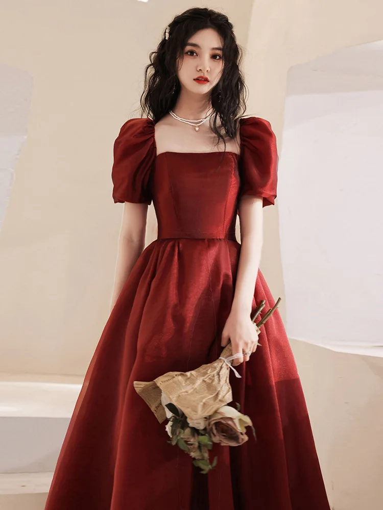 Elegant Wedding Dress Princess Escape Slimming Arm Coverage Long Evening Gown Short Sleeve Bridal Party Performance Po...
Elegant Wedding Dress Princess Escape Slimming Arm Coverage Long Evening Gown Short Sleeve Bridal Party Performance Po...