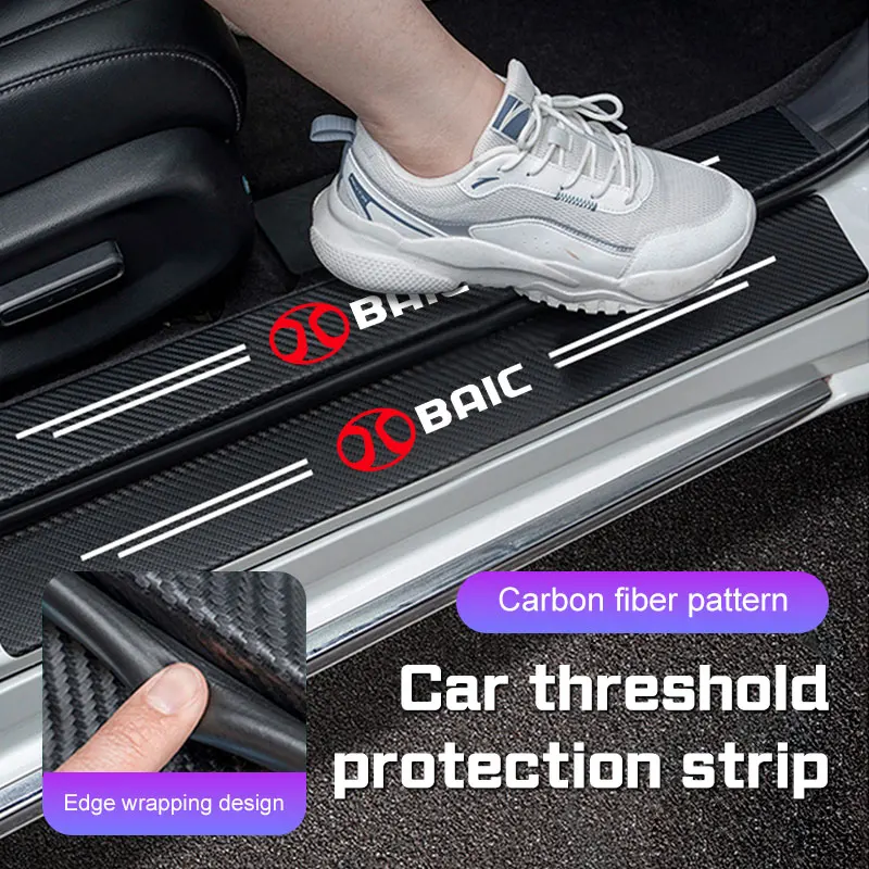 Car Threshold Strip Carbon Fiber Sticker For BAIC Senova X25 X35 X55 X65x75 Beijing BJ20 BJ40 EV2 EV5 BJ80 EC3 EC5 EX3 EX5 X7 u7
Car Threshold Strip Carbon Fiber Sticker For BAIC Senova X25 X35 X55 X65x75 Beijing BJ20 BJ40 EV2 EV5 BJ80 EC3 EC5 EX3 EX5 X7 u7