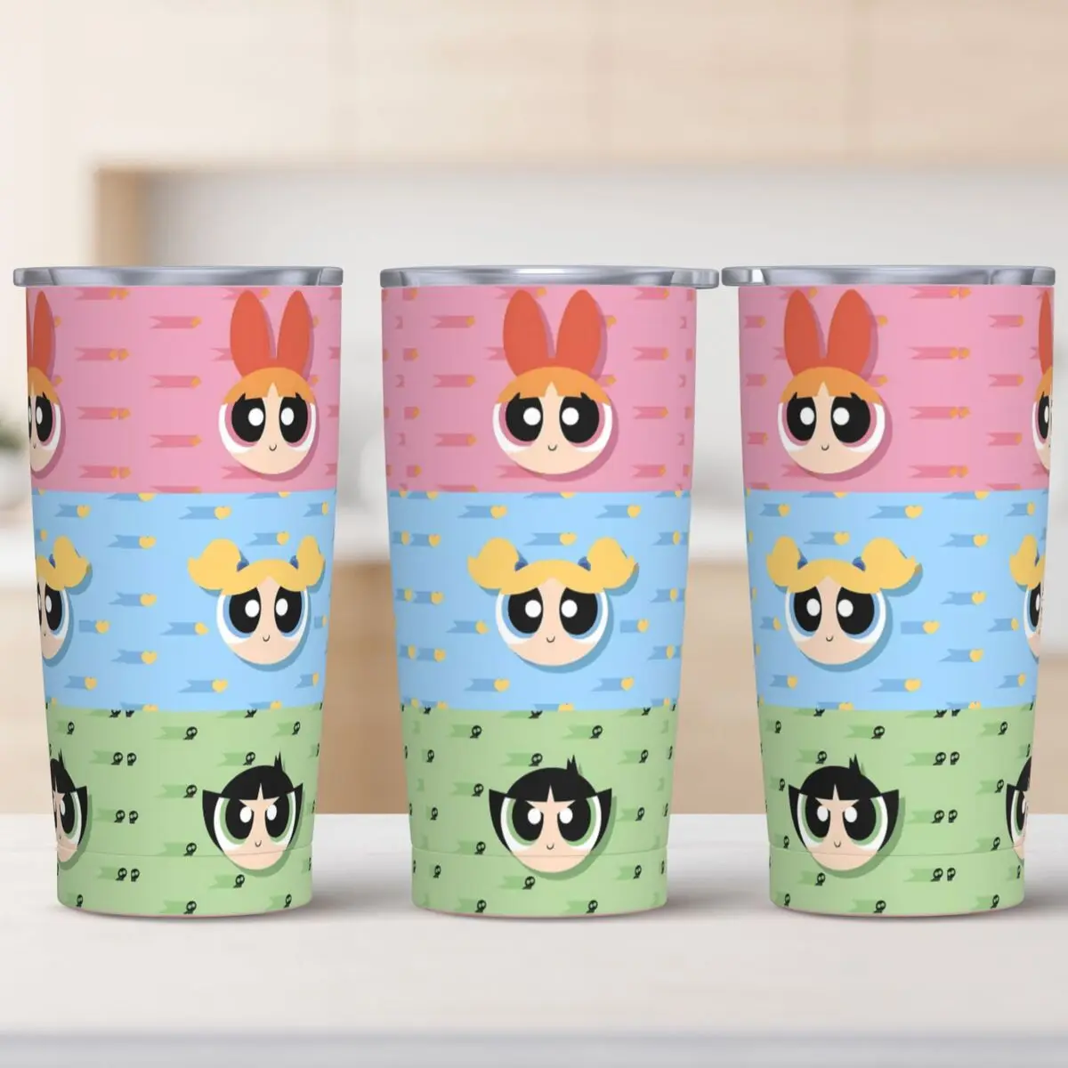 Stainless Steel Tumbler The Powerpuff Girls Head Thermal Cups Heat Preservation Cold Drink Car Mugs Driving Printed Water Bottle
Stainless Steel Tumbler The Powerpuff Girls Head Thermal Cups Heat Preservation Cold Drink Car Mugs Driving Printed Water Bottle