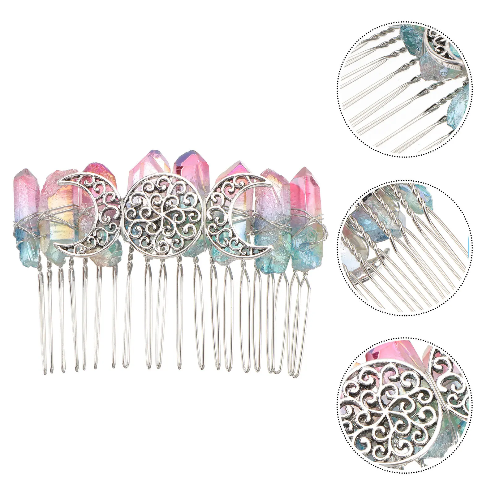 1Pcs Crystal Handmade Hair Comb for Women Exquisite Wedding Bridal Headdress Tuck Comb Party Dance Anniversary Hair Accessory
1Pcs Crystal Handmade Hair Comb for Women Exquisite Wedding Bridal Headdress Tuck Comb Party Dance Anniversary Hair Accessory