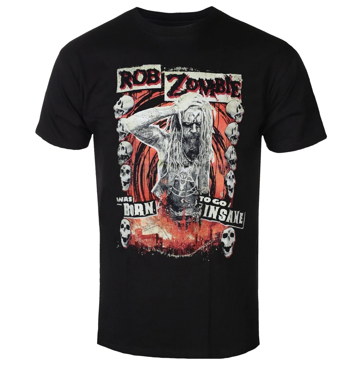 Rob Zombie Born To Go Insane Peripheral, летние хлопковые мужские и женские футболки с принтом класса люкс, с короткими рукавами
Rob Zombie Born To Go Insane Peripheral, летние хлопковые мужские и женские футболки с принтом класса люкс, с короткими рукавами