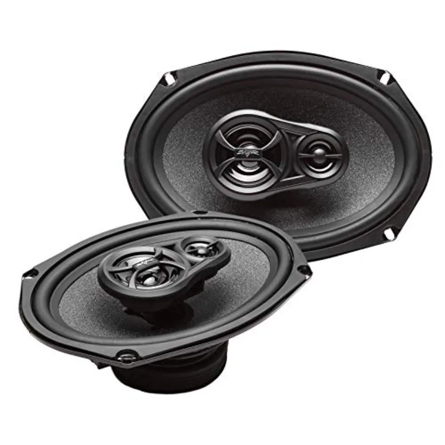 RPX69 6-Inch x 9-Inch 3-Way Coaxial Speakers - Pair for car audio polypropylene cone black high power handling and wide frequen
RPX69 6-Inch x 9-Inch 3-Way Coaxial Speakers - Pair for car audio polypropylene cone black high power handling and wide frequen