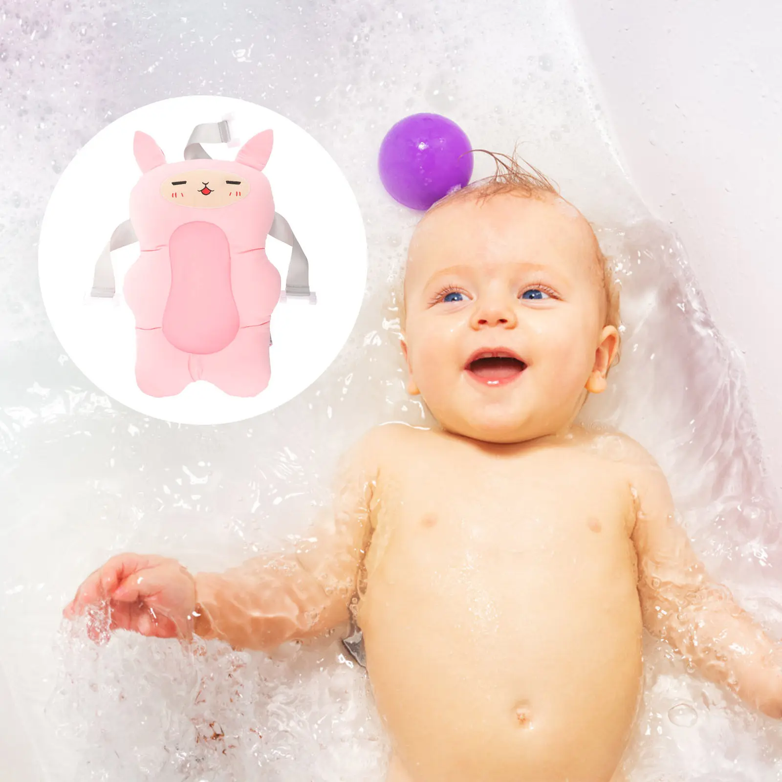 Baby Bath Mat Cartoon Rabbit Non-Skid Newborn Bathtub Cushion Infant Shower Pad Soft Comfortable Breathable Baby Bath Holder
Baby Bath Mat Cartoon Rabbit Non-Skid Newborn Bathtub Cushion Infant Shower Pad Soft Comfortable Breathable Baby Bath Holder