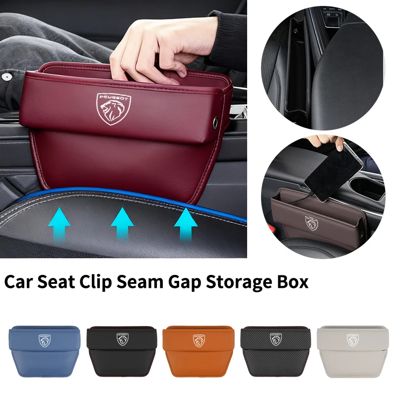 Car Trapezoidal Seat Gap Organizer PU Leather Storage Box Auto Accessories For Peugeot 407 508 2008 5008 307 308 206 207 208
Car Trapezoidal Seat Gap Organizer PU Leather Storage Box Auto Accessories For Peugeot 407 508 2008 5008 307 308 206 207 208