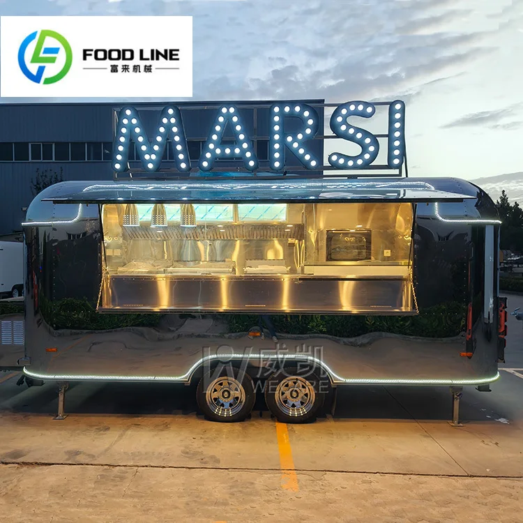 FULAI BBQ Pizza Food Truck Ice Cream Coffee Trailer Hot Dog Cart Mobile Restaurant Mobile Food Trailer with Full Kitchen
FULAI BBQ Pizza Food Truck Ice Cream Coffee Trailer Hot Dog Cart Mobile Restaurant Mobile Food Trailer with Full Kitchen