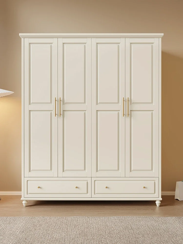 Cream style all solid wood oak wardrobe modern minimalist small apartment home bedroom simple two-door four-door small wardrobe
Cream style all solid wood oak wardrobe modern minimalist small apartment home bedroom simple two-door four-door small wardrobe