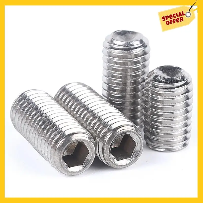 1 Set 304 Stainless Steel Hexagon Socket Screws Set With Plastic Box Cup Head Screws M3/4/5/6/8
1 Set 304 Stainless Steel Hexagon Socket Screws Set With Plastic Box Cup Head Screws M3/4/5/6/8