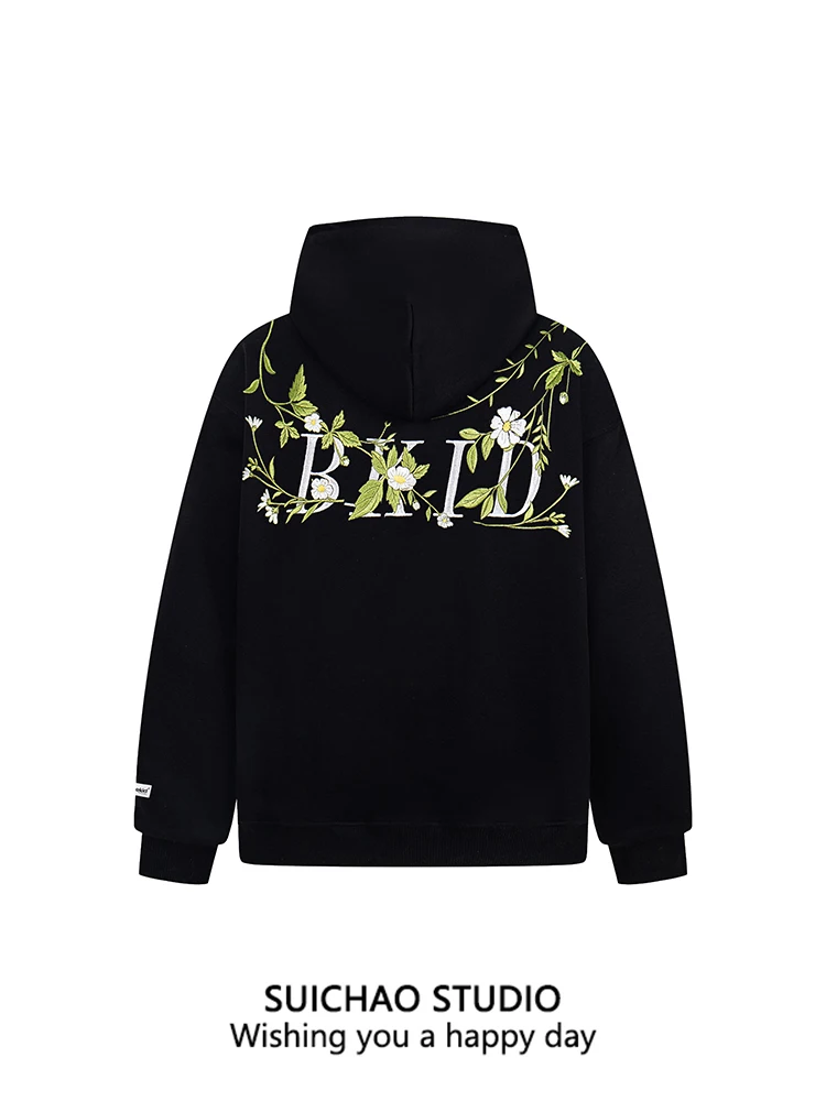 Худи Suichao в американском ретро-стиле с цветочной вышивкой, осенне-зимняя, немнущаяся, стильная, модная, из хлопка и полиэстера
Худи Suichao в американском ретро-стиле с цветочной вышивкой, осенне-зимняя, немнущаяся, стильная, модная, из хлопка и полиэстера