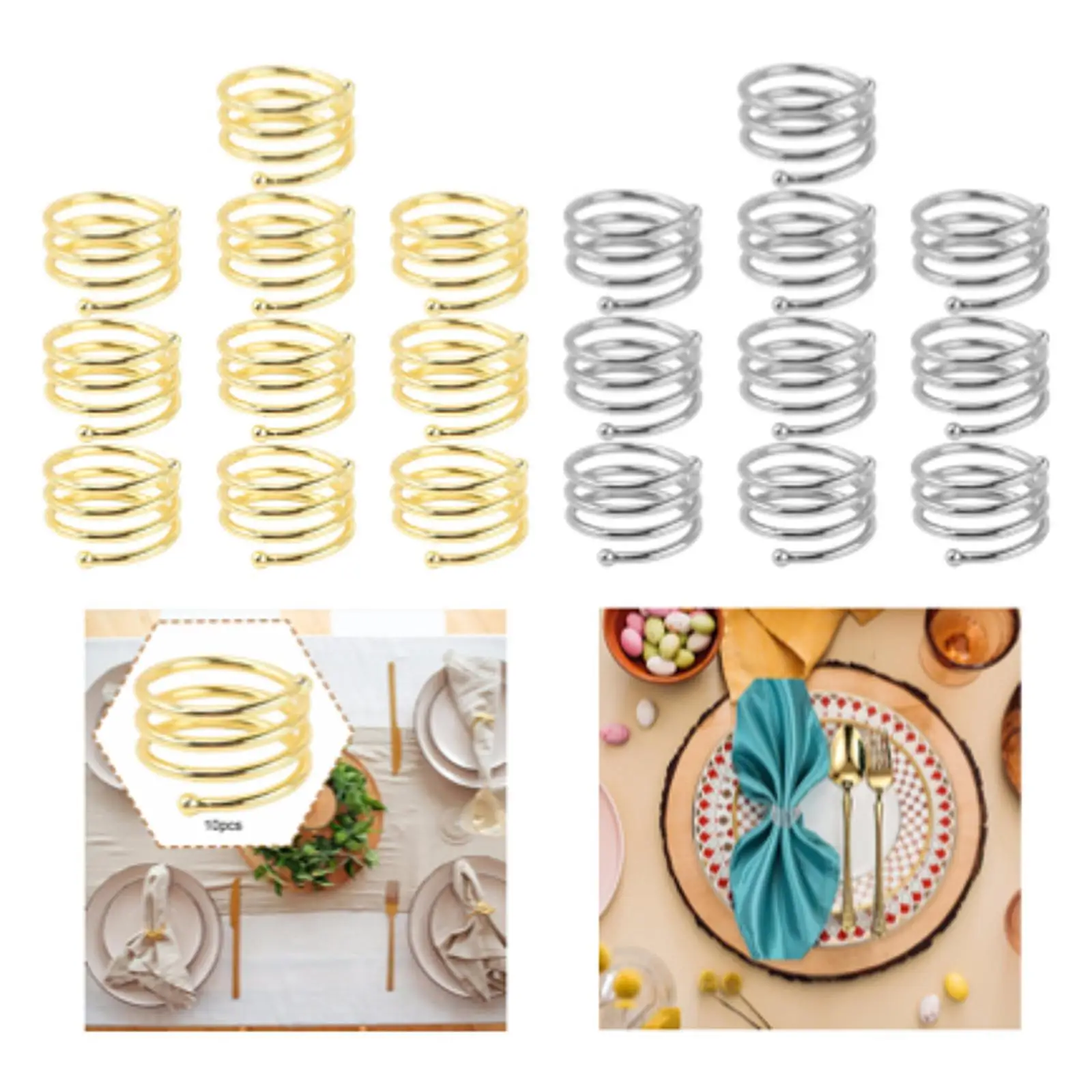 Matte Metal Napkin Rings Decorative Table Napkin Holder Buckles for Elegant Wedding Banquet Holiday Celebration
Matte Metal Napkin Rings Decorative Table Napkin Holder Buckles for Elegant Wedding Banquet Holiday Celebration