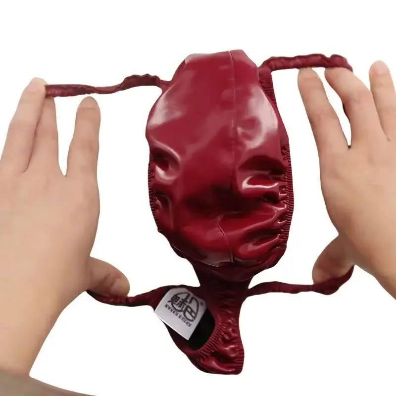 Men Jockstrap Briefs Sexy Underwear G-String U Convex Bag T-Back Oil Glossy Thongs Black Mirror Carapace Faux Leather Underpants
Men Jockstrap Briefs Sexy Underwear G-String U Convex Bag T-Back Oil Glossy Thongs Black Mirror Carapace Faux Leather Underpants
