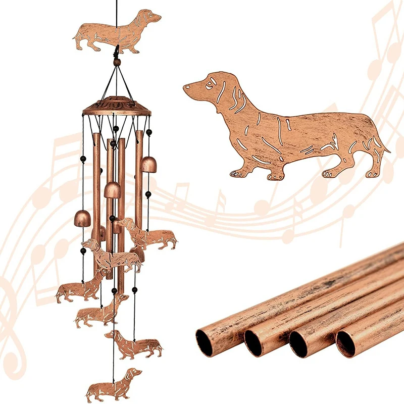 Dachshund Dog Wind Chimes For Outside,Metal Windchimes,Dachshund Dog Gifts For Women/Men,Wind Chime Garden Decor Outdoor
Dachshund Dog Wind Chimes For Outside,Metal Windchimes,Dachshund Dog Gifts For Women/Men,Wind Chime Garden Decor Outdoor