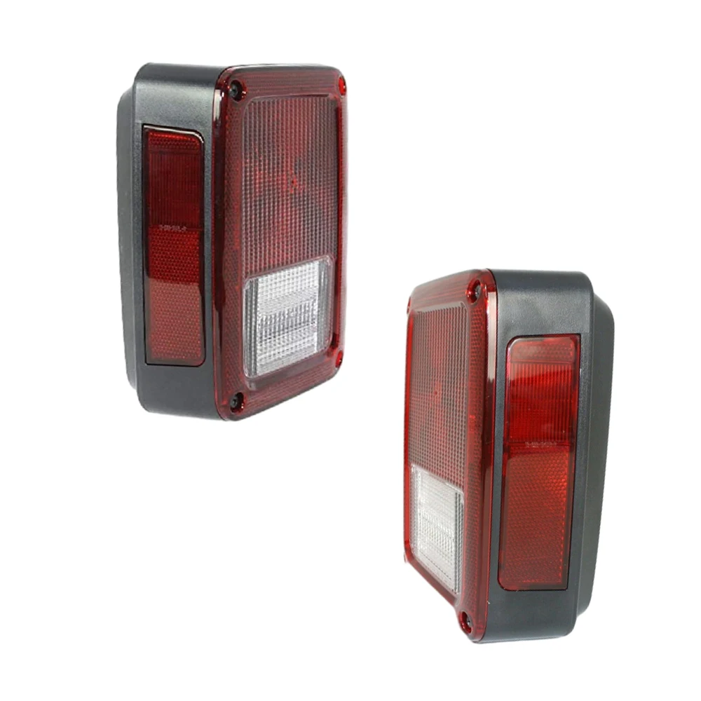 ABS and PC and Halogen Red and Clear Cover Tail Light Assembly 55077890AH 55077891AH for Jeep Wrangler JK 2007-2017
ABS and PC and Halogen Red and Clear Cover Tail Light Assembly 55077890AH 55077891AH for Jeep Wrangler JK 2007-2017