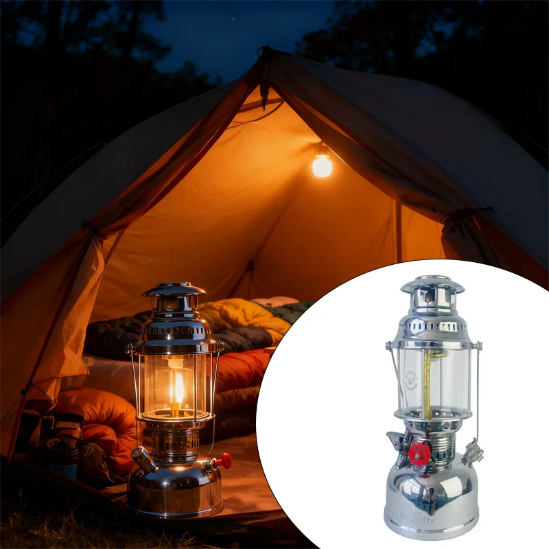Retro Style Bright Portable Oil Lamp Outdoor Lantern Gas Lighting Multi-Purpose Camping Hiking Fishing Beach Garden Durable Tool
Retro Style Bright Portable Oil Lamp Outdoor Lantern Gas Lighting Multi-Purpose Camping Hiking Fishing Beach Garden Durable Tool