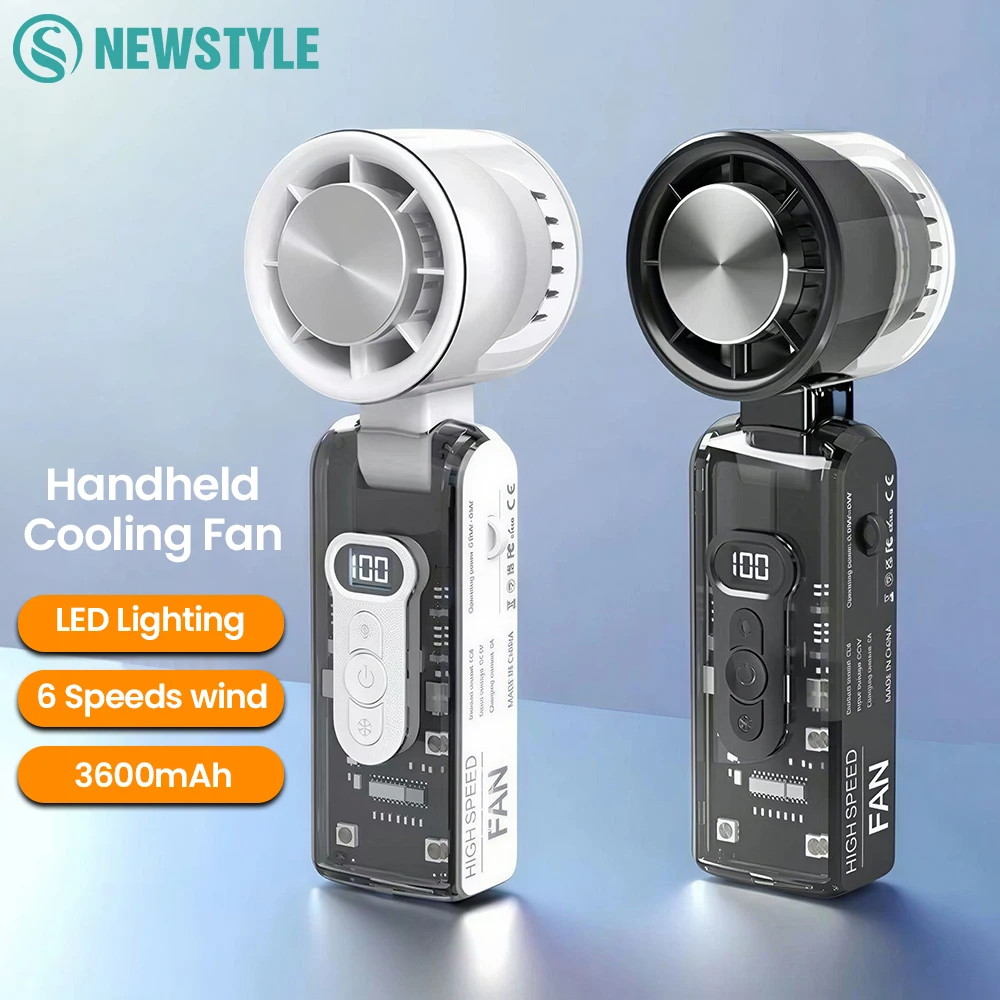 Mini Ice Compress Handheld Turbo Jet Fan 100 Wind Speeds Adjustable USB Rechargeable Portable Cooling Fan Outdoor Turbo Neck Fan
Mini Ice Compress Handheld Turbo Jet Fan 100 Wind Speeds Adjustable USB Rechargeable Portable Cooling Fan Outdoor Turbo Neck Fan
