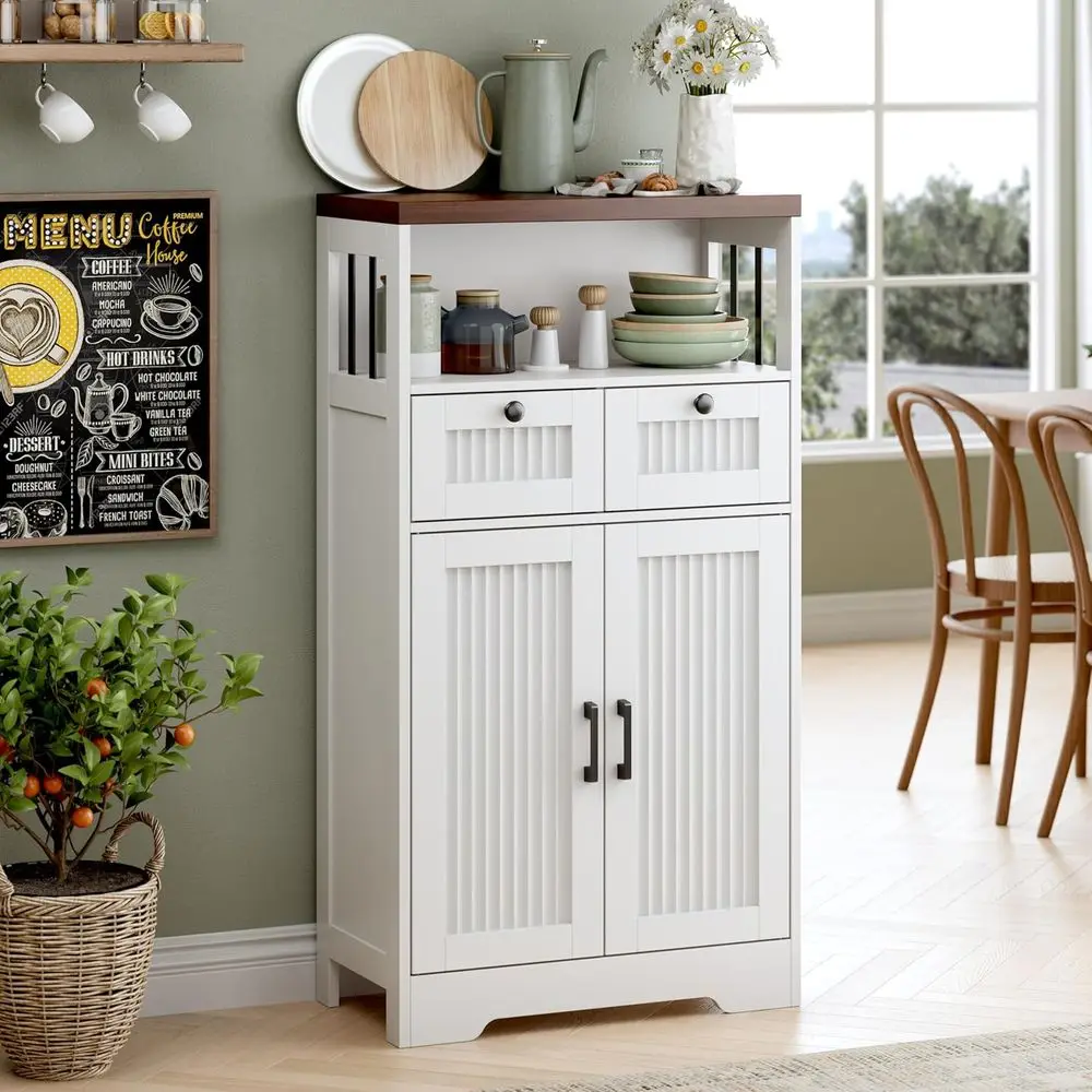 uet Cainet, luted Sideoards wit2 Ders and Do, Open Compartment & Adjustale Sel, Small Cainet or Kitcen, Entryway, ern Wite
uet Cainet, luted Sideoards wit2 Ders and Do, Open Compartment & Adjustale Sel, Small Cainet or Kitcen, Entryway, ern Wite