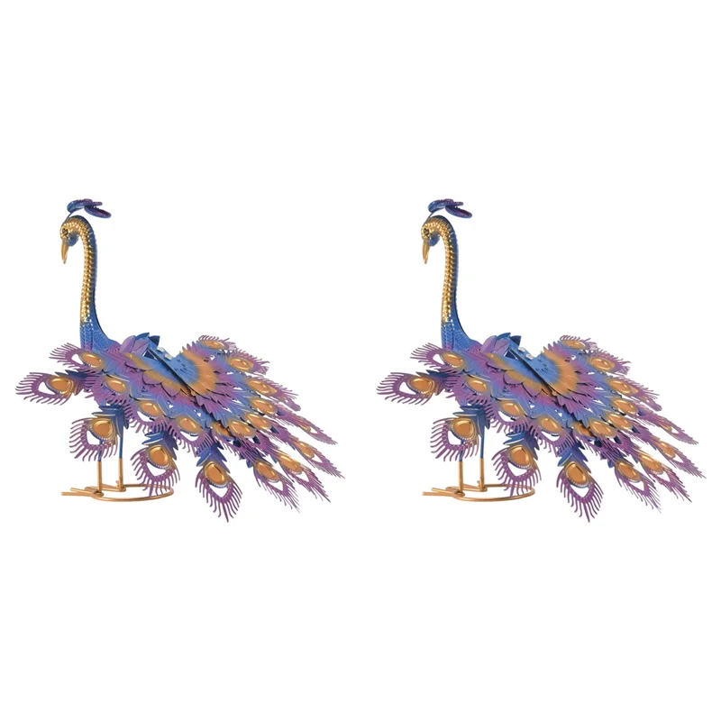 A23P 2X Красивая садовая статуя павлина для двора - реалистичное металлическое украшение для газона с павлином, уличная скульптура
A23P 2X Красивая садовая статуя павлина для двора - реалистичное металлическое украшение для газона с павлином, уличная скульптура