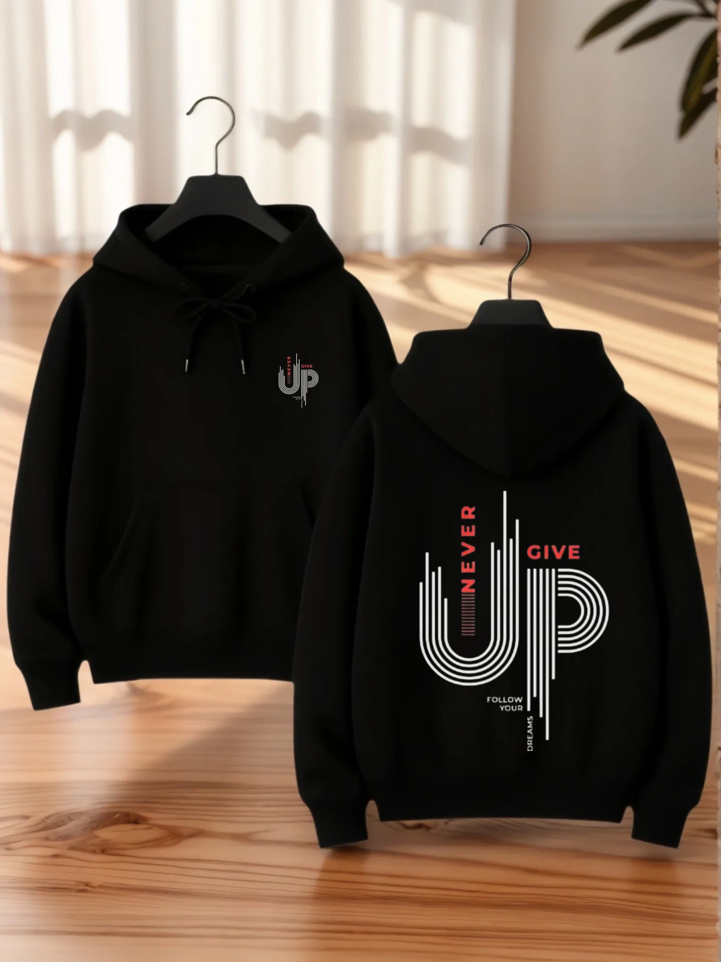 Graphic Hoodie, Hustle - Themed Graphic Print, Streetwear Style, Fleece Lined, Casual Everyday Wear, For Young Men
Graphic Hoodie, Hustle - Themed Graphic Print, Streetwear Style, Fleece Lined, Casual Everyday Wear, For Young Men