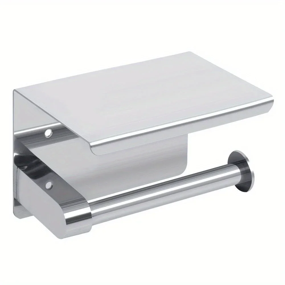 1PCS Stainless Steel toilet paper towel rack for household and public use, phone storage rack, bathroom roll paper box
1PCS Stainless Steel toilet paper towel rack for household and public use, phone storage rack, bathroom roll paper box