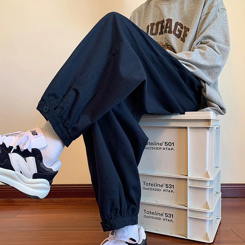 American Retro Work Pants Men's Trendy Brand Small Size Loose Overalls Harlan Pants k Blue Casual Pants Straight Leg
American Retro Work Pants Men's Trendy Brand Small Size Loose Overalls Harlan Pants k Blue Casual Pants Straight Leg