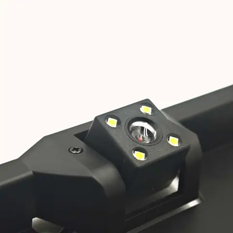 4/8/12LED  European License Plate Rearview Camera Frame Reverse Backup Camera Night Vision for Truck Car SUV, Camper Pickup