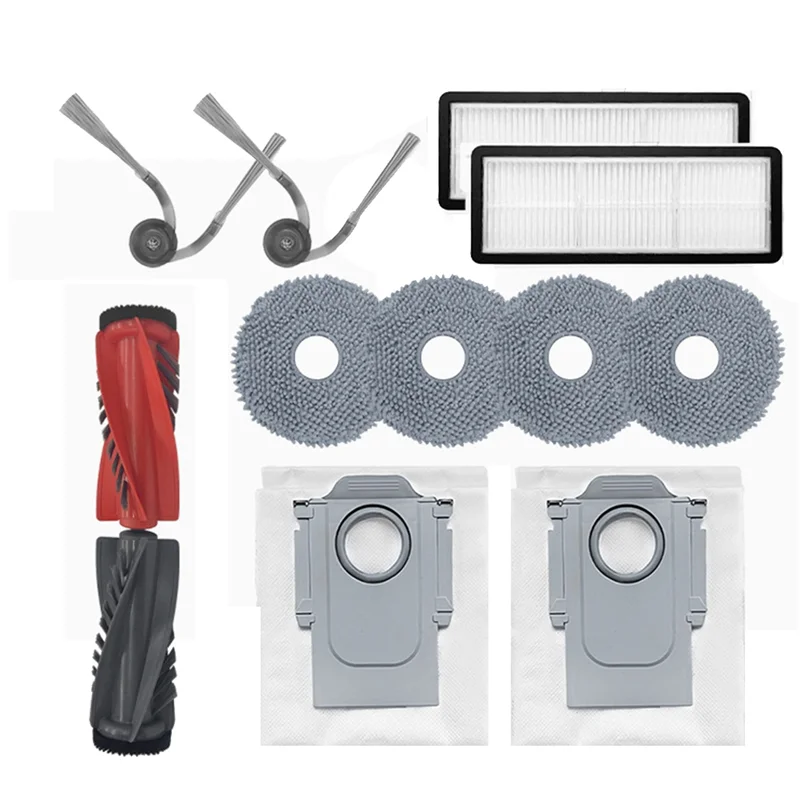AT51-13 Pcs Ultra Durable Accessories For Roborock Qrevo Curv / P20 Pro Robot Vacuum Cleaner Accessories
AT51-13 Pcs Ultra Durable Accessories For Roborock Qrevo Curv / P20 Pro Robot Vacuum Cleaner Accessories
