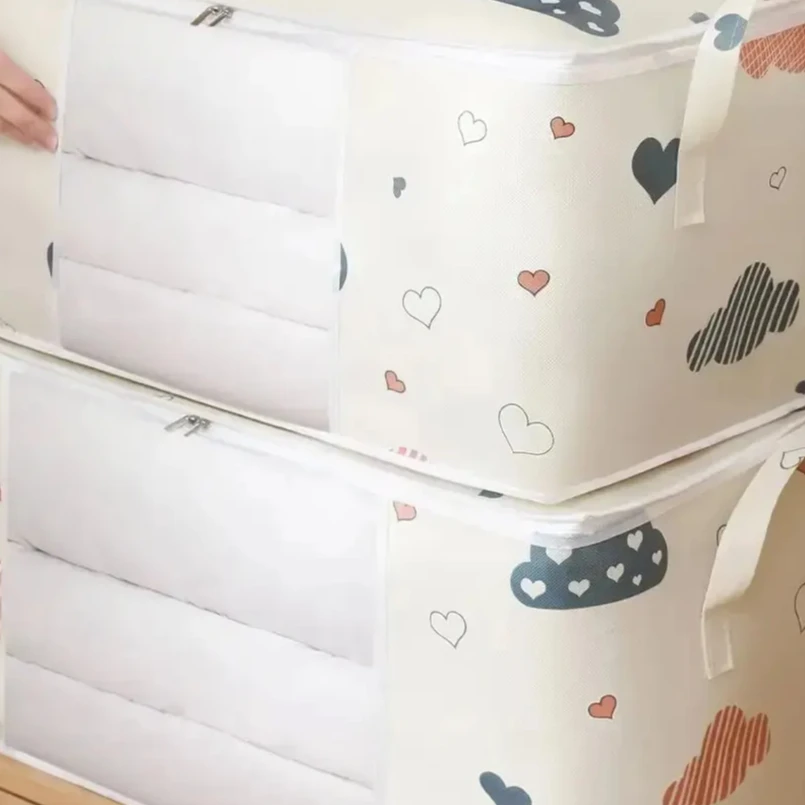 1pc Large/Small Quilt Clothes Storage Bag Moisture Dust Proof Proof Organizer Big Capacity Duvet Blanket Sorting Bags
1pc Large/Small Quilt Clothes Storage Bag Moisture Dust Proof Proof Organizer Big Capacity Duvet Blanket Sorting Bags