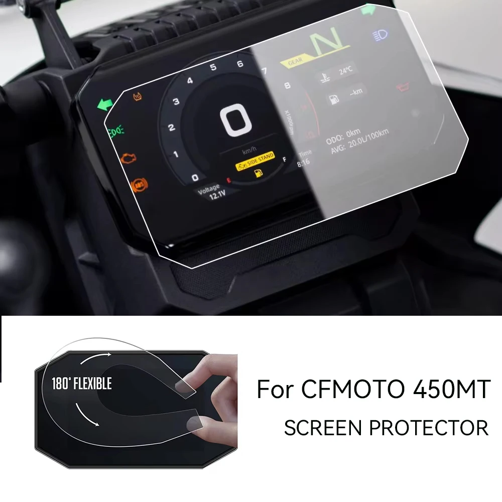 Аксессуары для мотоциклов CFMOTO 450MT 450 MT 450mt 2024-защитная пленка для приборной панели с защитой от царапин CF 450TM
Аксессуары для мотоциклов CFMOTO 450MT 450 MT 450mt 2024-защитная пленка для приборной панели с защитой от царапин CF 450TM