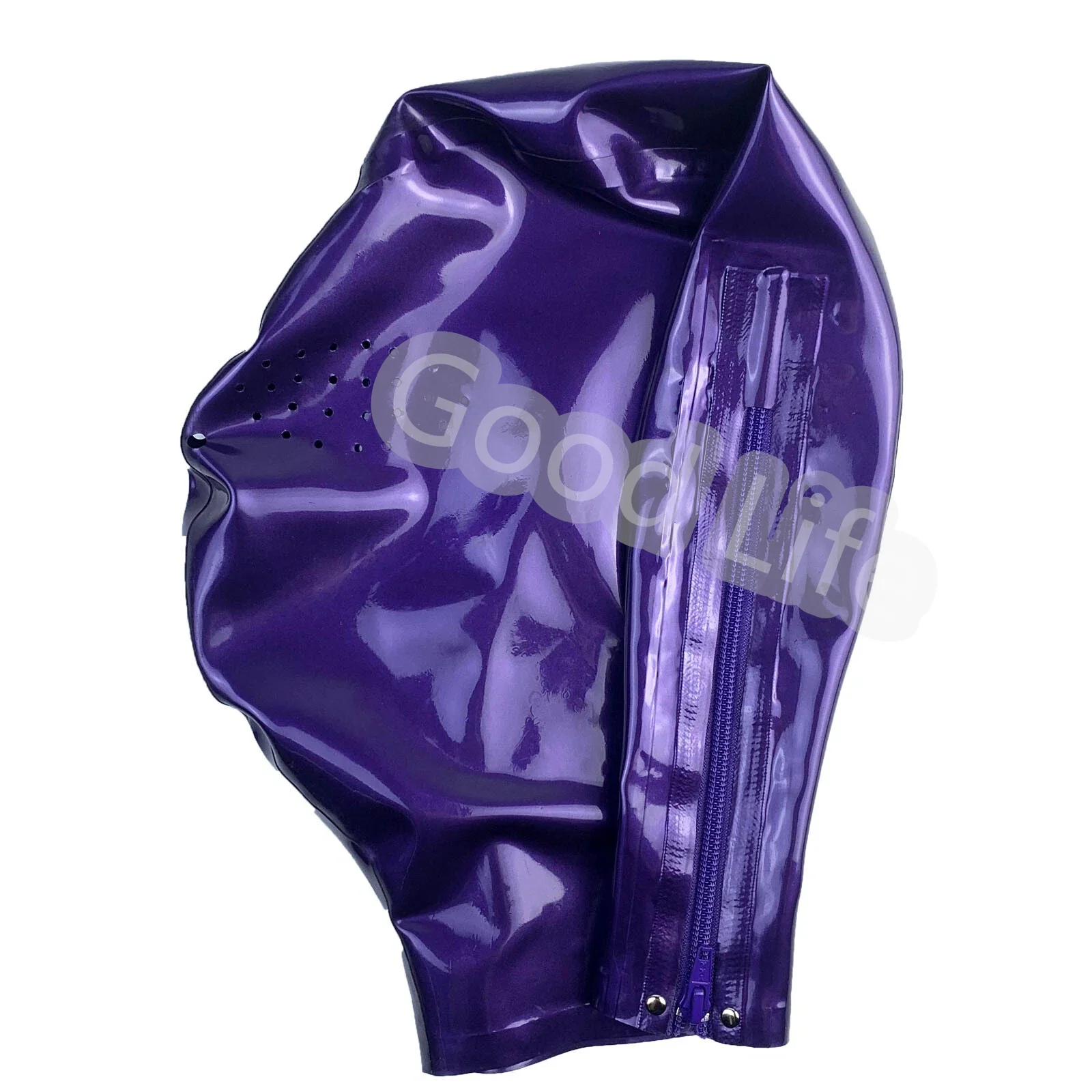 Fly Eyes 100% Natural Purple Latex Hood Close Mouth Mask with Back Zipper Rubber Gummi Handmade Cosplay Costumes Customized
Fly Eyes 100% Natural Purple Latex Hood Close Mouth Mask with Back Zipper Rubber Gummi Handmade Cosplay Costumes Customized
