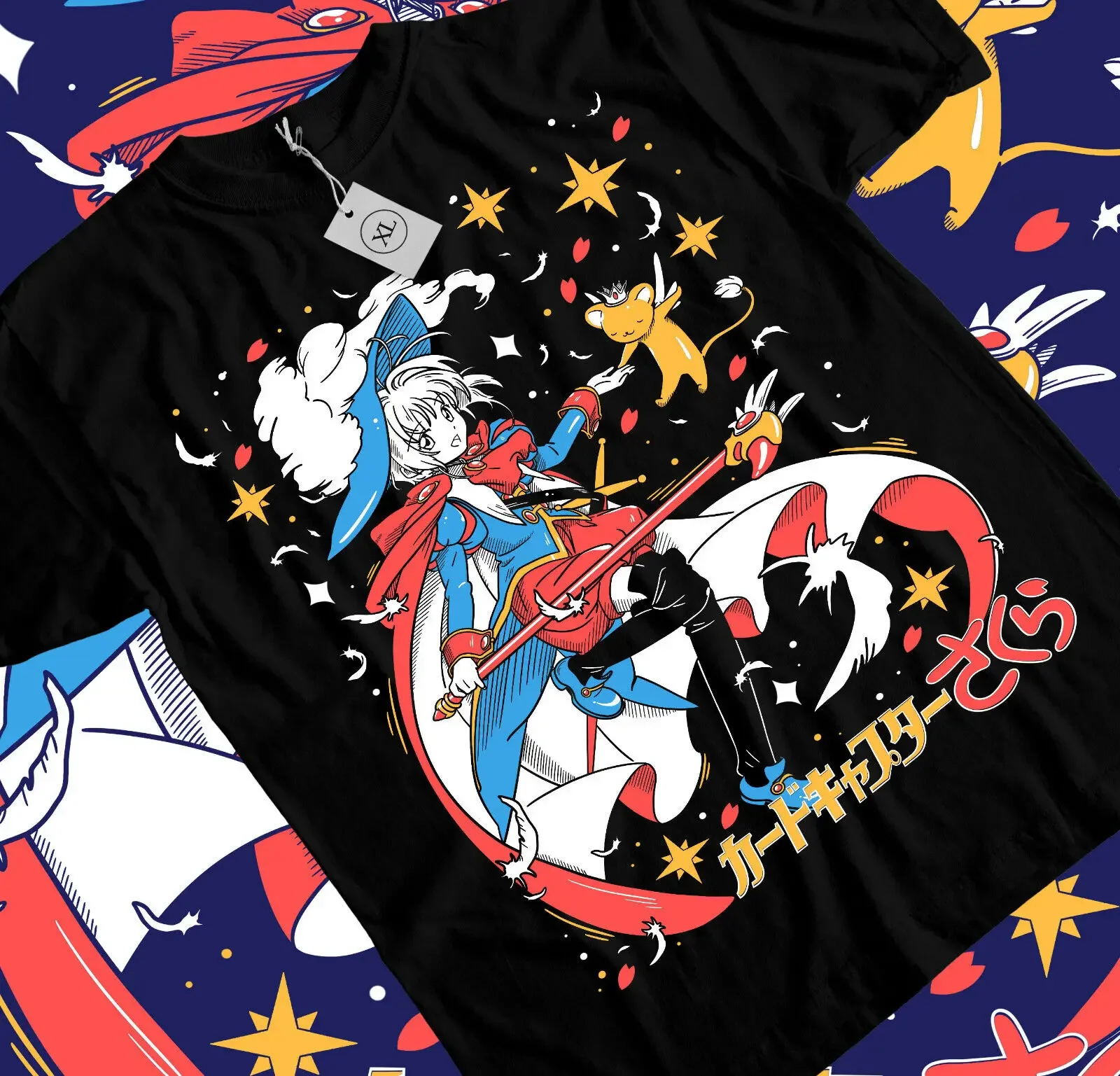 Kero-Chan T-shirtKero Cardcaptor Sakura Shirt,Anime,cardcaptor sakura всех размеров
Kero-Chan T-shirtKero Cardcaptor Sakura Shirt,Anime,cardcaptor sakura всех размеров