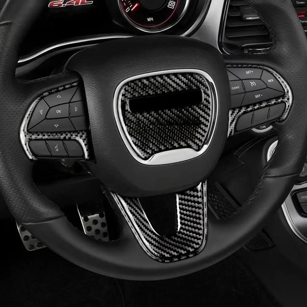 Наклейка на руль из углеродного волокна для Dodge Challenger 2015 2016 2017 2018 2019 2020 2021 2022 2023 интерьер
Наклейка на руль из углеродного волокна для Dodge Challenger 2015 2016 2017 2018 2019 2020 2021 2022 2023 интерьер