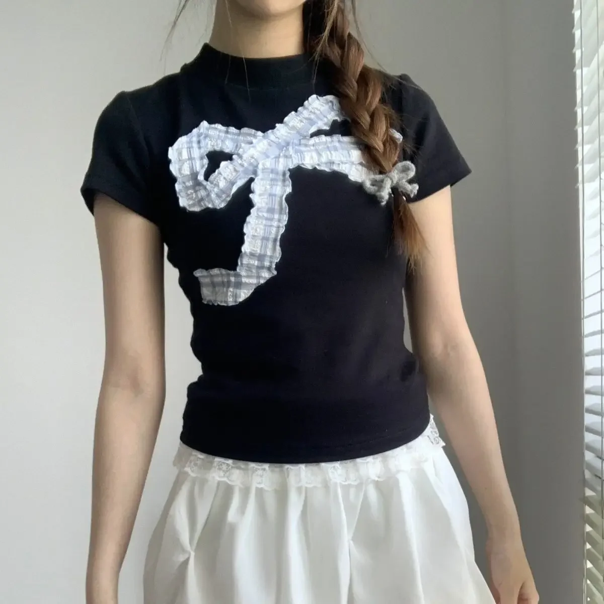 2024 summer Korean cute design love printed T shirt American retro sweet cool Y2K street personality women short sleeved T shirt
2024 summer Korean cute design love printed T shirt American retro sweet cool Y2K street personality women short sleeved T shirt