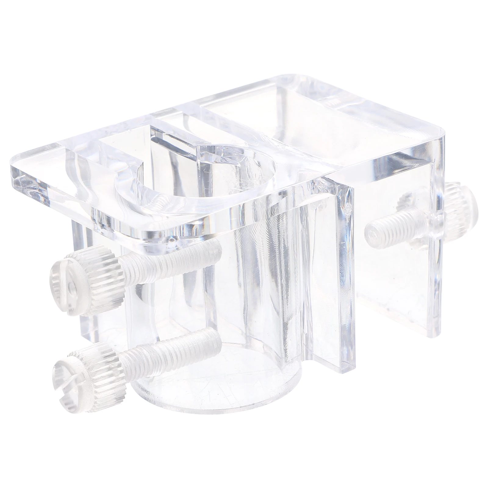 2Pcs Acrylic Holder for Fish Tank Water Hose Fixation Sturdy Pipe Bracket Aquarium Accessories Easy Installation
2Pcs Acrylic Holder for Fish Tank Water Hose Fixation Sturdy Pipe Bracket Aquarium Accessories Easy Installation