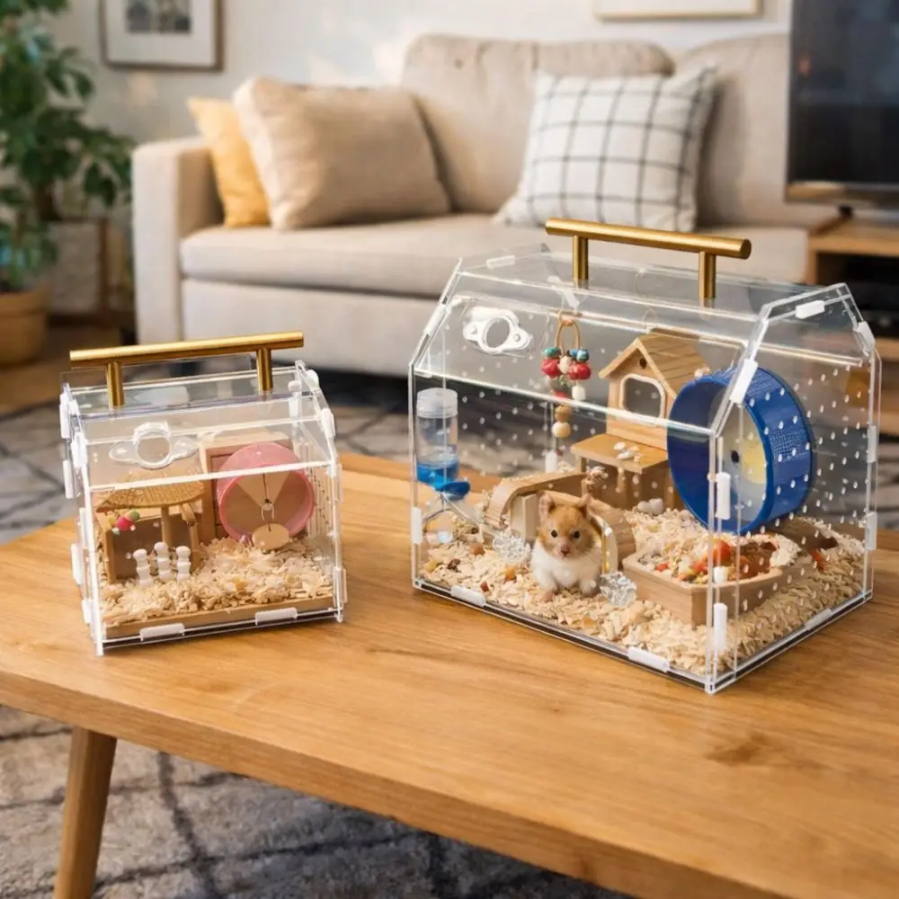 Acrylic Reptile Breeding Box with Handle Ventilated Reptile Terrarium Escape-Proof Magnetic Snap Closure Hermit Crab Habitat
Acrylic Reptile Breeding Box with Handle Ventilated Reptile Terrarium Escape-Proof Magnetic Snap Closure Hermit Crab Habitat