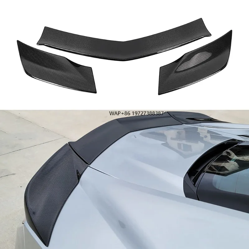 Carbon Fiber OE Style Rear Deck Spoiler for NSX (NC1) 2017-2021 Rear Spoiler
Carbon Fiber OE Style Rear Deck Spoiler for NSX (NC1) 2017-2021 Rear Spoiler
