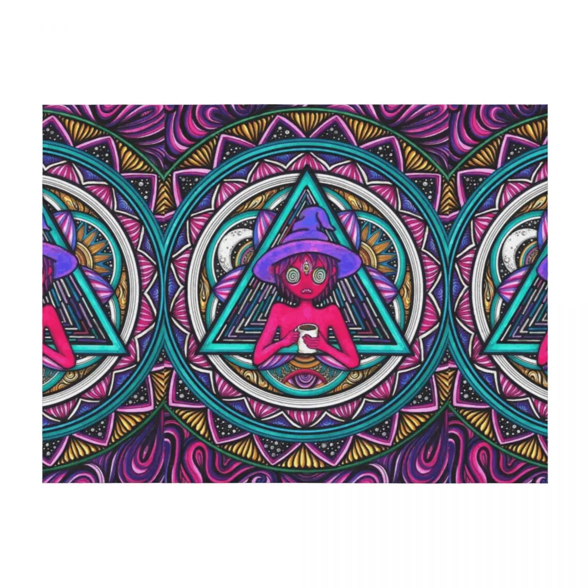 Trippy Clancy Mandala Inspired Throw Blanket Quilt Summer Beddings Designers Blankets
Trippy Clancy Mandala Inspired Throw Blanket Quilt Summer Beddings Designers Blankets