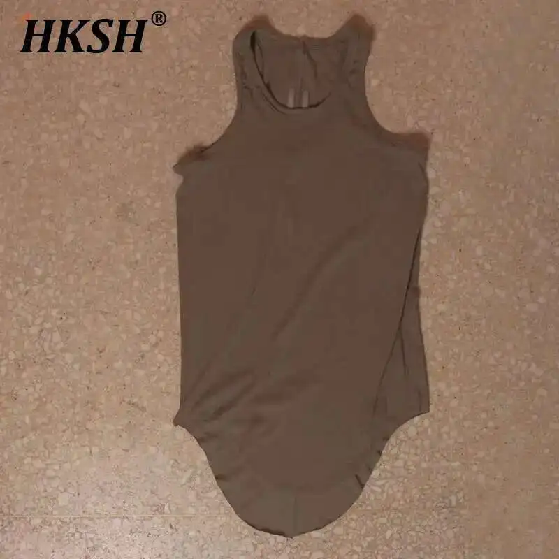 HKSH Summer New Men's Tide RO Style Cashmere Tailcoat Medium Thick Vest Elastic Dark Vest Trend Punk Women Chic Tank Tops HK1769
HKSH Summer New Men's Tide RO Style Cashmere Tailcoat Medium Thick Vest Elastic Dark Vest Trend Punk Women Chic Tank Tops HK1769