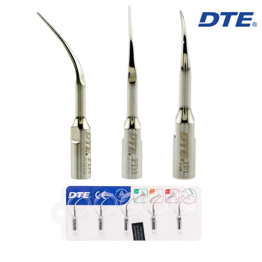 DTE PD1 PD3 Dental Scaler Tip for Subgingival and Periodontal Cleaning Fit for NSK Satelec Acteon Scaler Handpiece
DTE PD1 PD3 Dental Scaler Tip for Subgingival and Periodontal Cleaning Fit for NSK Satelec Acteon Scaler Handpiece