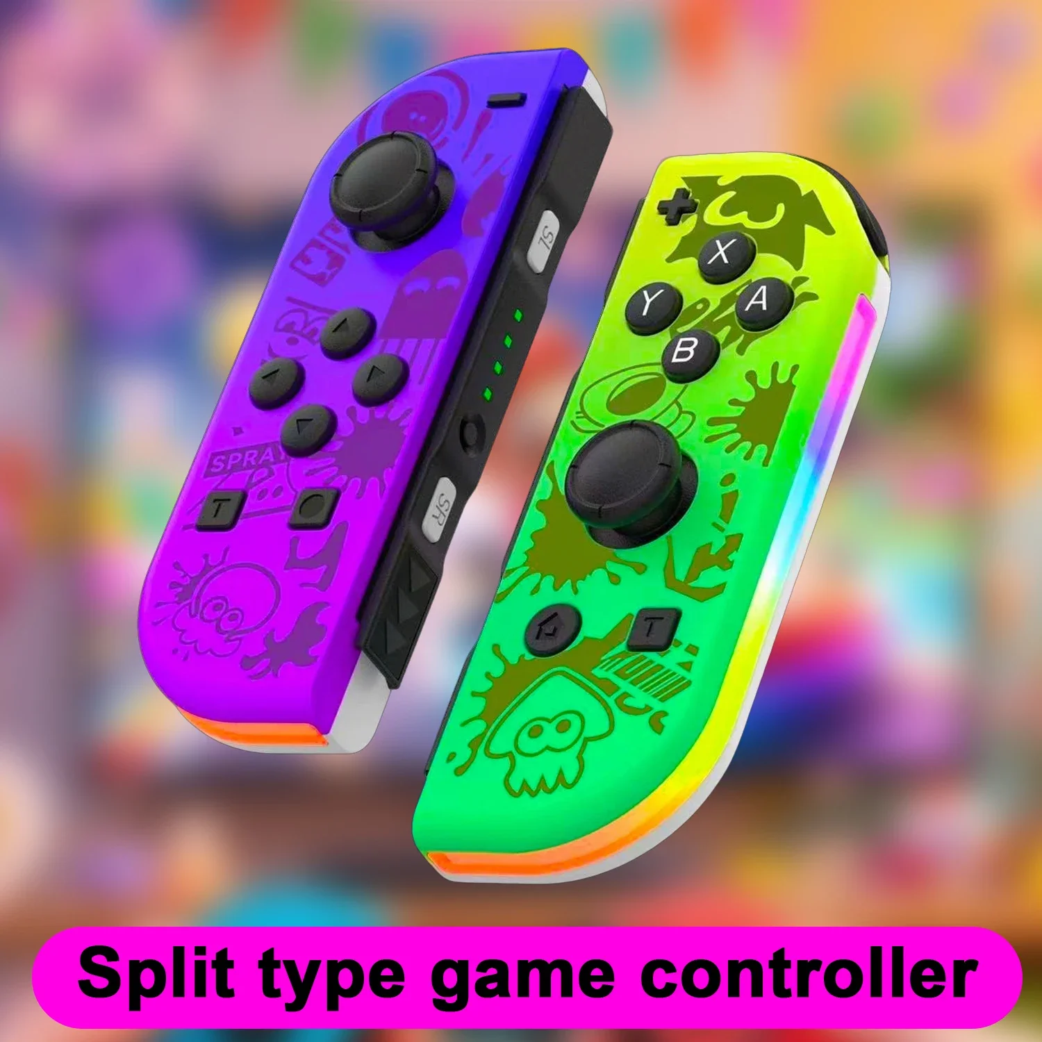 Compatible with Nintendo Switch Controller, Upgraded Switch Controllers for Switch/Lite/OLED, with/Dual Vibration/Motion