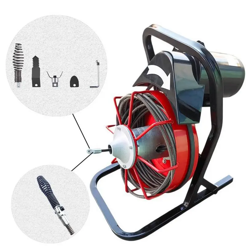 Drain Auger Chain Attachment Drain Dredging Combination Cutter Head Clog Remover with Wrench Pipe Augers Tool for Maintenance
Drain Auger Chain Attachment Drain Dredging Combination Cutter Head Clog Remover with Wrench Pipe Augers Tool for Maintenance