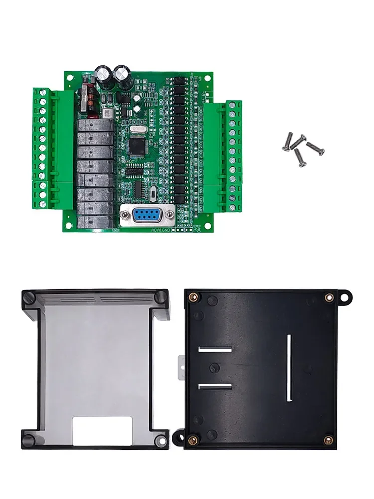 PLC programmable controller FX1N-20MR DC Relay module with Base Industrial Control Board Programmable Logic Controller
PLC programmable controller FX1N-20MR DC Relay module with Base Industrial Control Board Programmable Logic Controller