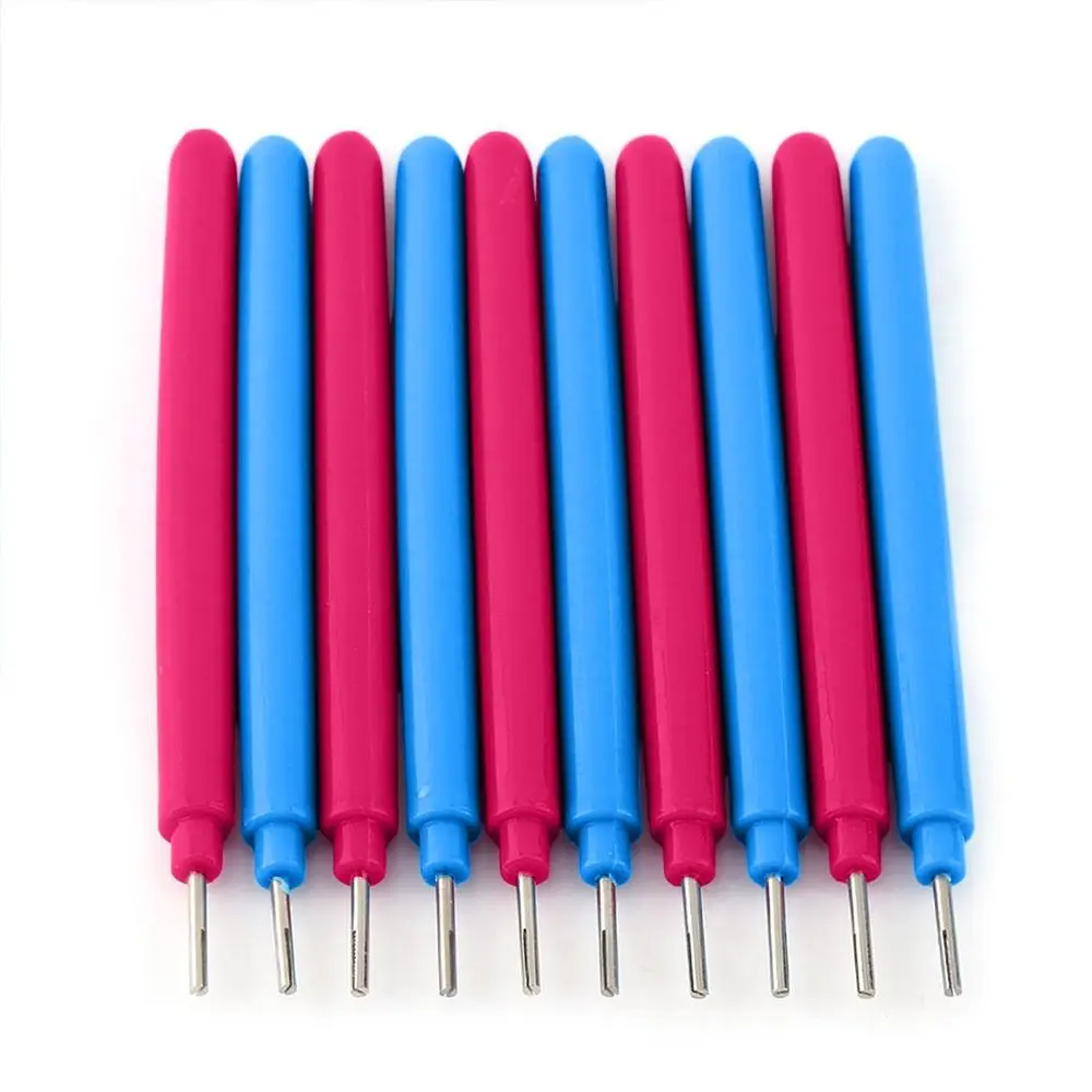 10pcs Handmade Supplies Plastic Paper Quilling Tools Red Blue Slotted Quilling Tool Multifunction Quilling Pen Paper Art Craft
10pcs Handmade Supplies Plastic Paper Quilling Tools Red Blue Slotted Quilling Tool Multifunction Quilling Pen Paper Art Craft