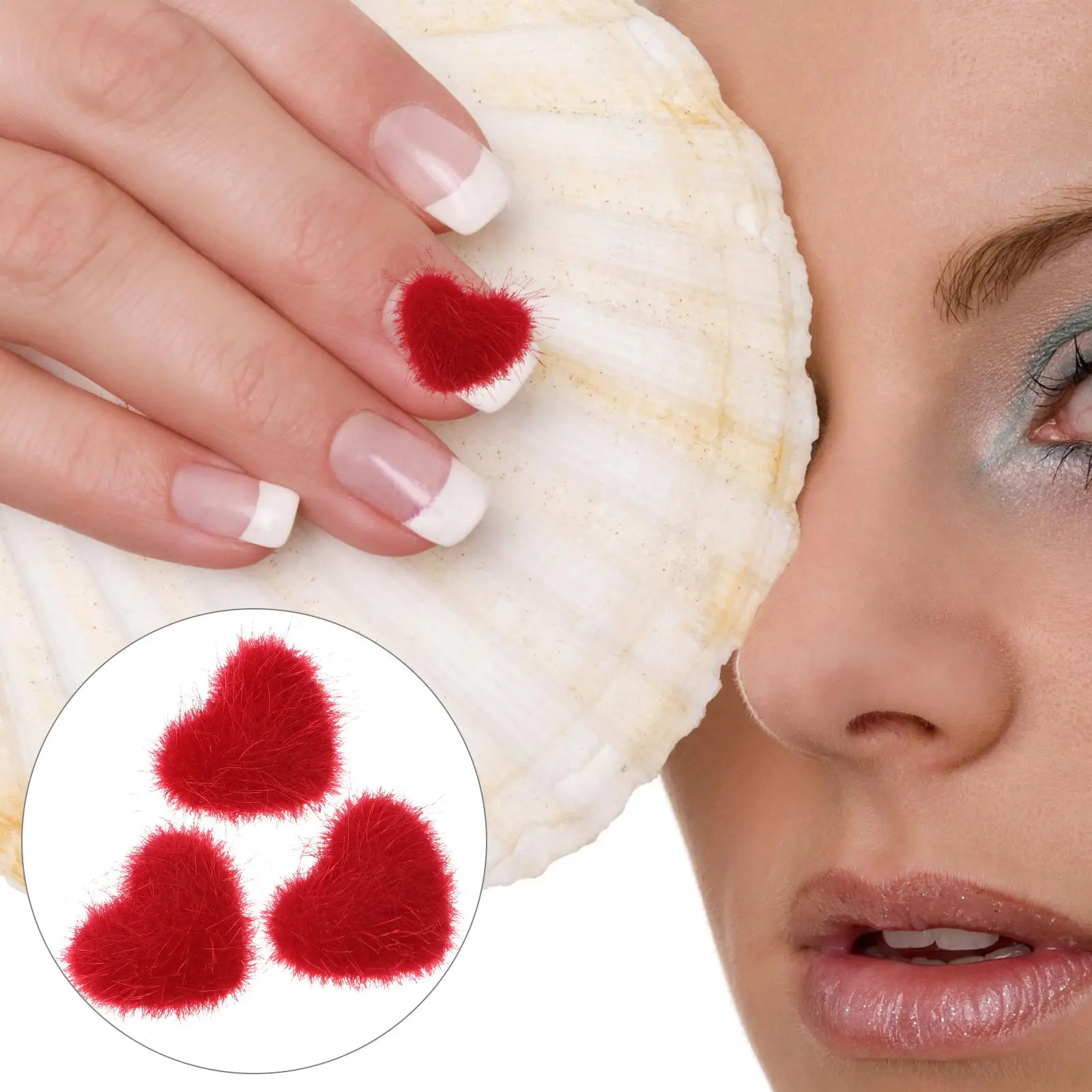 3Pcs Lovely Delicate Heart Nail Decorations Made of High Quality Material Manicure Art Accessories Nail Supplies
3Pcs Lovely Delicate Heart Nail Decorations Made of High Quality Material Manicure Art Accessories Nail Supplies