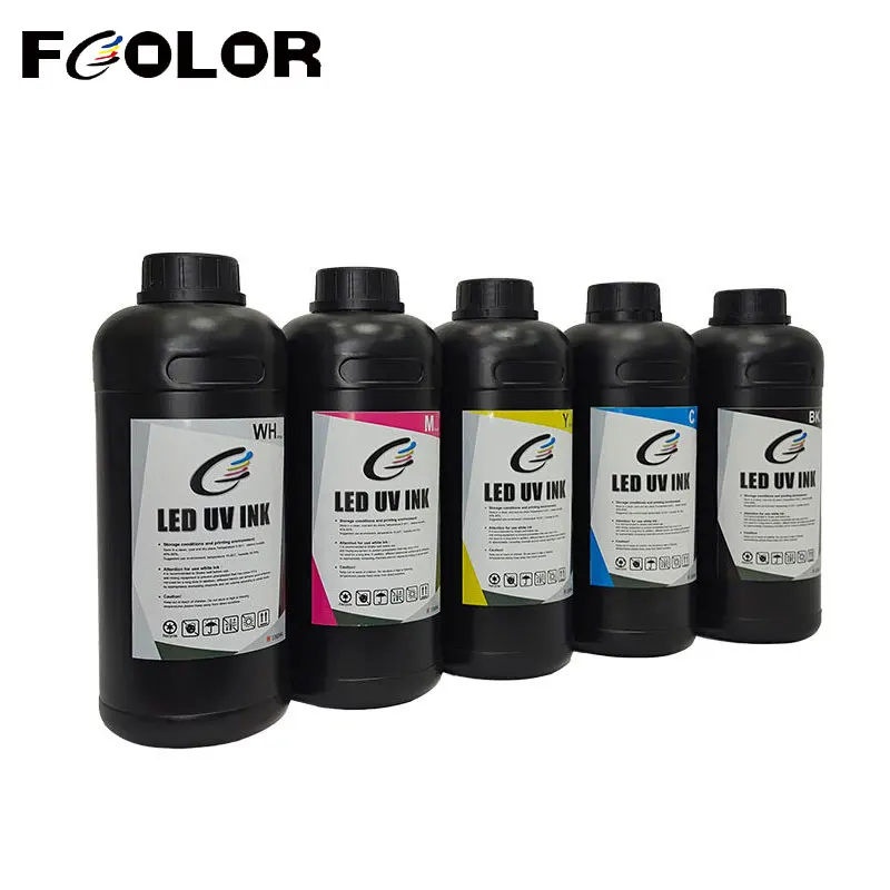 Fcolor 6*1000ml Hard LED UV Ink for Epson TX800 I1600 Print Head UV DTF Printer for Glass Metal Universal Hard UV Curing Ink
Fcolor 6*1000ml Hard LED UV Ink for Epson TX800 I1600 Print Head UV DTF Printer for Glass Metal Universal Hard UV Curing Ink
