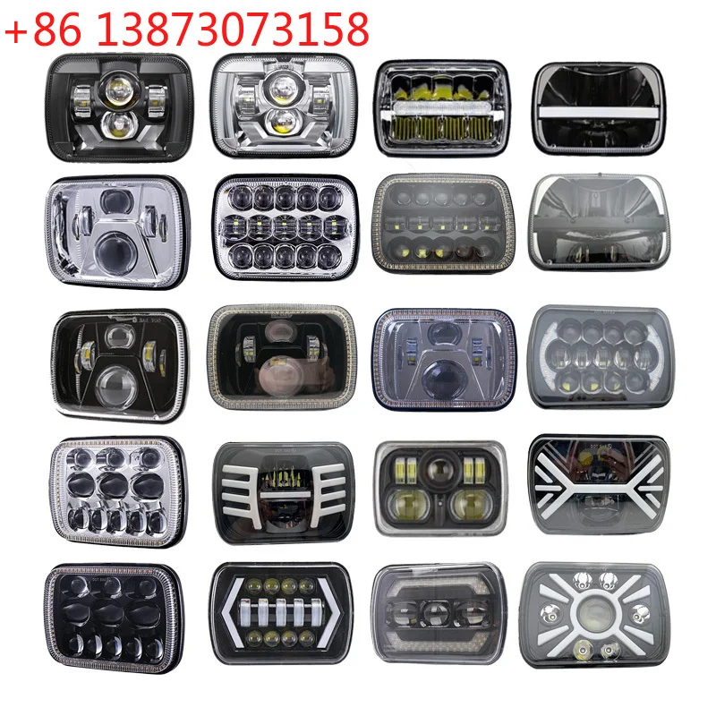 5x7 Led Lights Sealed Beam H4 Plug H6054 H5054 7x6 Inch Led Headlights for Jeep-Wrangler YJ Cherokee XJ S10 Blazer Truck Van
5x7 Led Lights Sealed Beam H4 Plug H6054 H5054 7x6 Inch Led Headlights for Jeep-Wrangler YJ Cherokee XJ S10 Blazer Truck Van