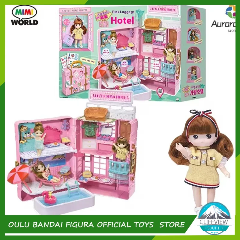 Mimiworld Kawaii Anime Figures Dream Villa House Pink Luggage Hotel Cute Pet Cafe Birthday Gifts Playing House Doll Toy Girls
Mimiworld Kawaii Anime Figures Dream Villa House Pink Luggage Hotel Cute Pet Cafe Birthday Gifts Playing House Doll Toy Girls