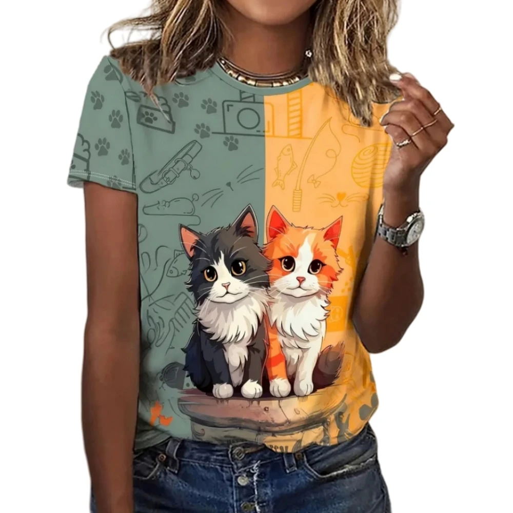 Kids Clothes Summer Graphic T Shirts O-Neck Clothing for Girls Short Sleeve Children T-Shirt Fashion Tops Polyester Kids Clothes
Kids Clothes Summer Graphic T Shirts O-Neck Clothing for Girls Short Sleeve Children T-Shirt Fashion Tops Polyester Kids Clothes
