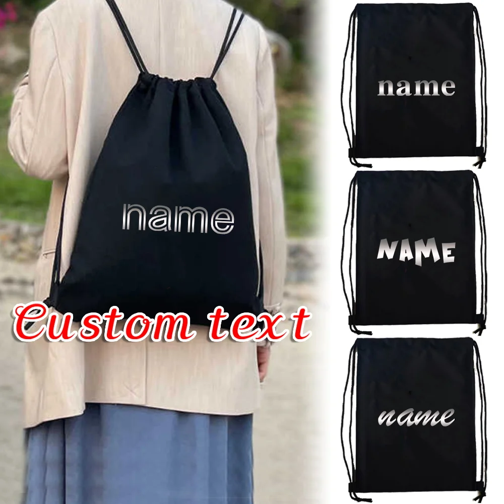 Customized Name Drawstring Backpack Single Shoulder Dry Bag Basketball Bag Sports Bag Leisure Backpack Canvas Backpack
Customized Name Drawstring Backpack Single Shoulder Dry Bag Basketball Bag Sports Bag Leisure Backpack Canvas Backpack