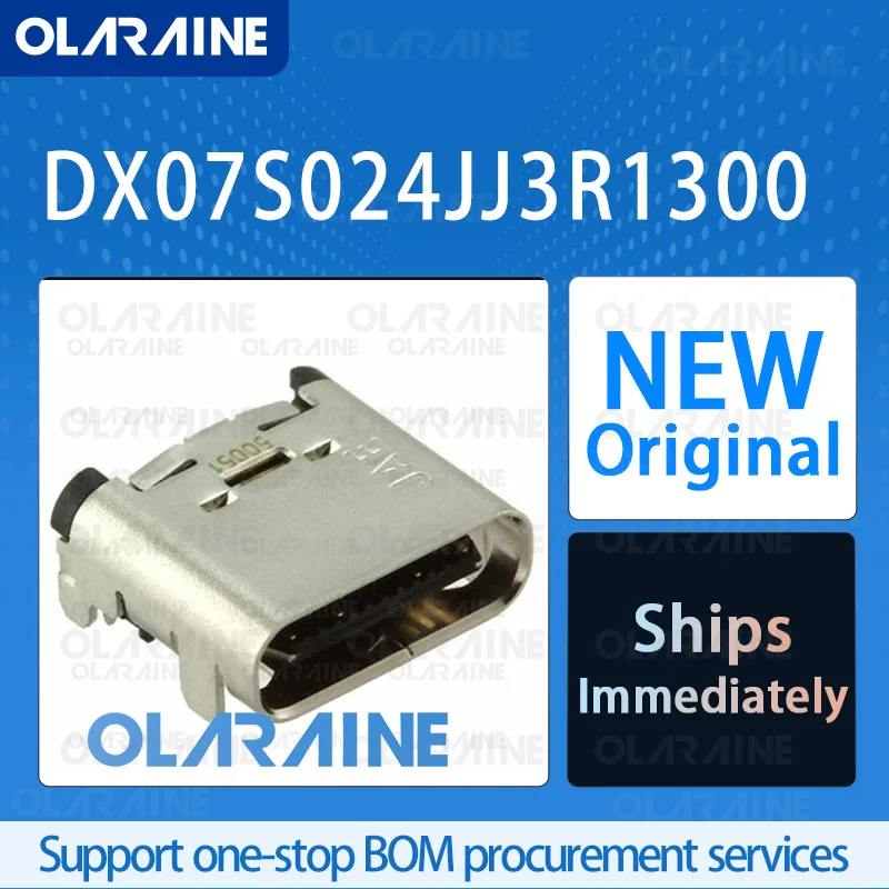 10/50/100Pcs DX07S024JJ3R1300 100% brand new and original IC chip USB connector 24 Contact 5 A
10/50/100Pcs DX07S024JJ3R1300 100% brand new and original IC chip USB connector 24 Contact 5 A