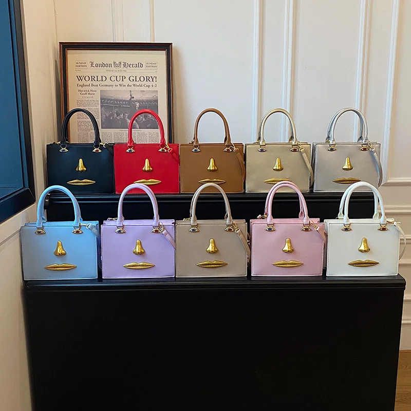 Harajuku Face Bags for Women Handbag Fashion Box Women Bag NEW Funny Purses for Women Shoulder Bag Top Handle Evening Bags Chic
Harajuku Face Bags for Women Handbag Fashion Box Women Bag NEW Funny Purses for Women Shoulder Bag Top Handle Evening Bags Chic